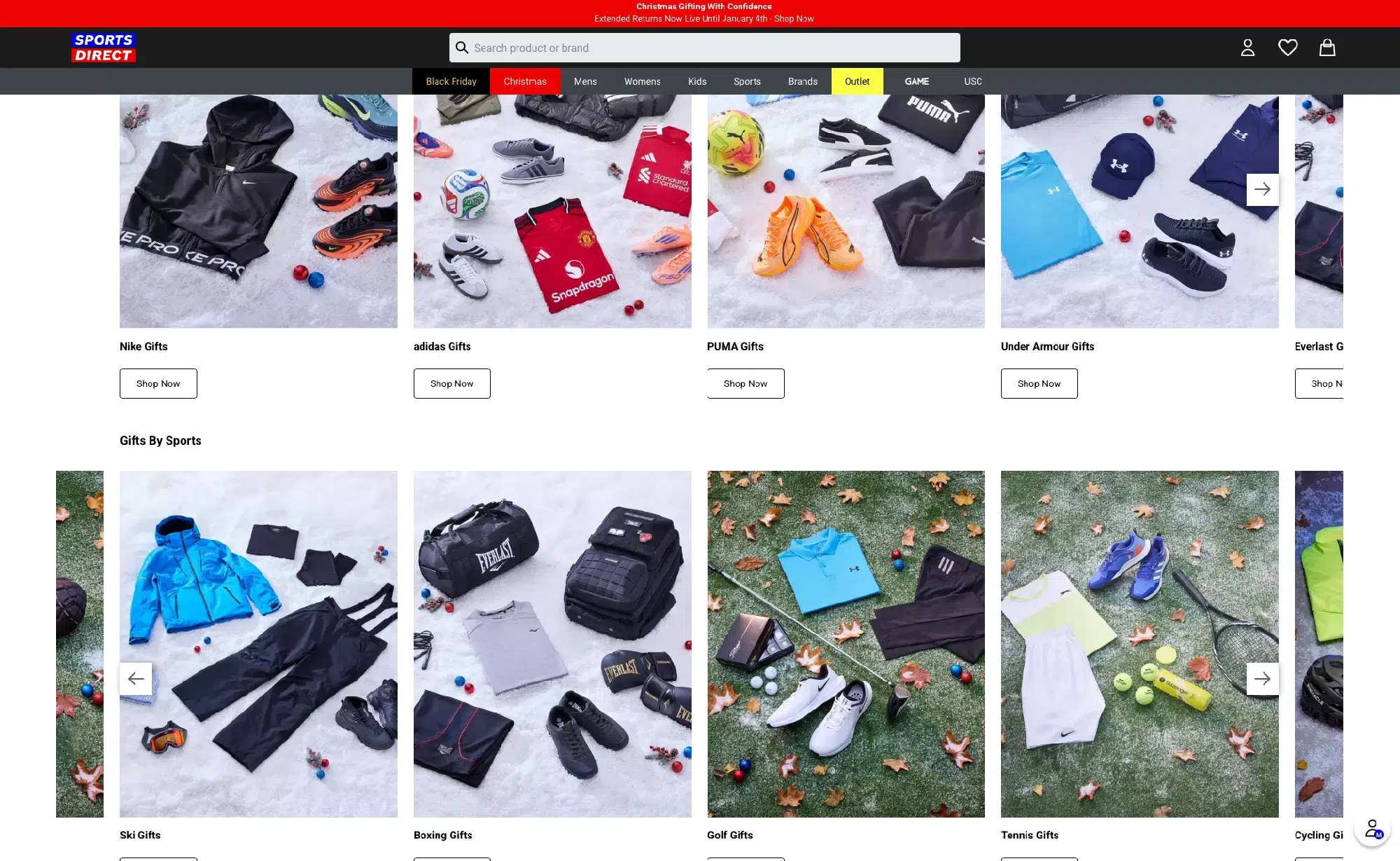 Sports Direct - Commercial Photography Studio in Mansfield - f22 Studios